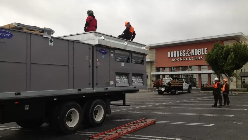 Workers onsite