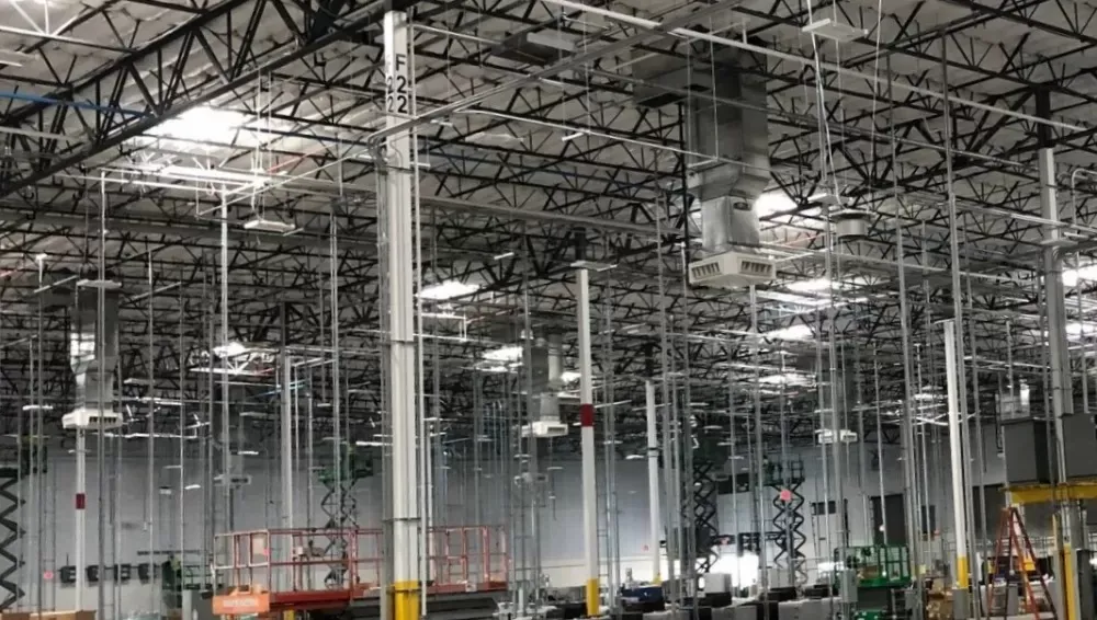 Indoor ceiling AC unit