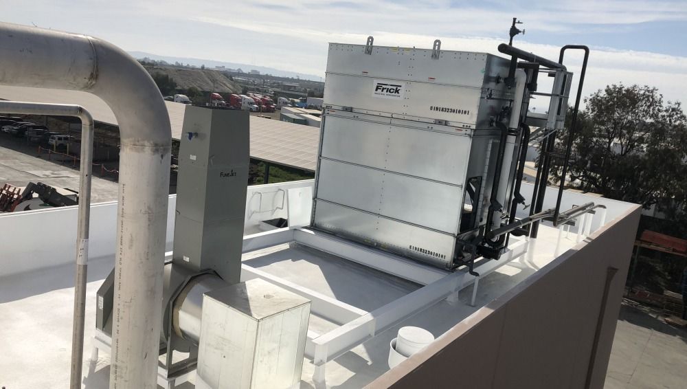 Installed outdoor AC