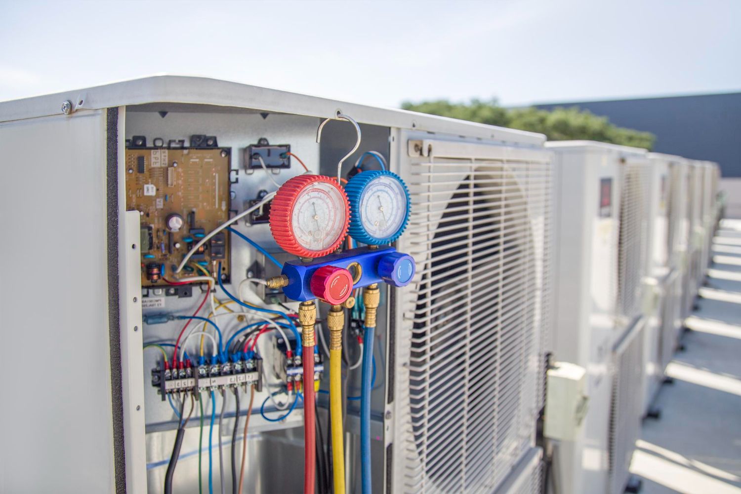HVAC on roof